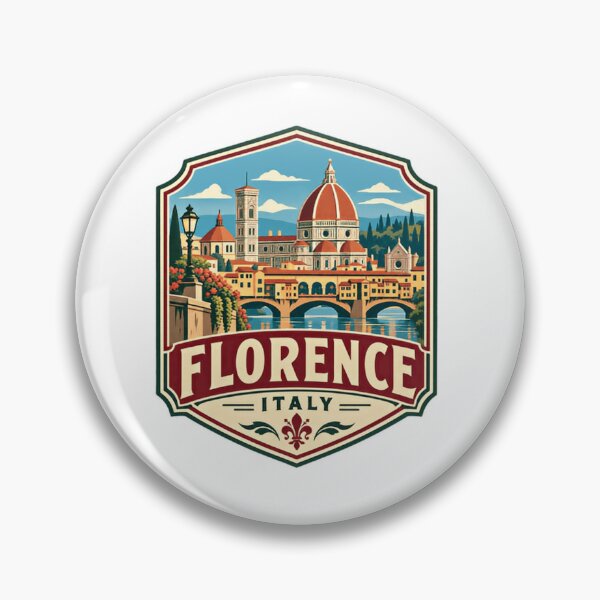 Item preview, Florence Italy Travel Souvenir Vacation Tourist Landmark designed and sold by Simsimah26Parks.