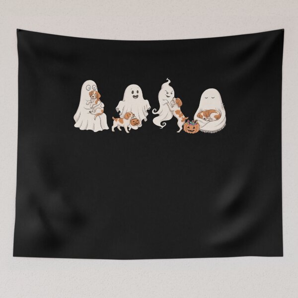 Item preview, Brittany Halloween Boo Pumpkin Dog Lover designed and sold by dian-rody-crest.