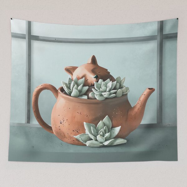 Item preview, The Fox’s Quiet Rest designed and sold by ONYX Pixee.