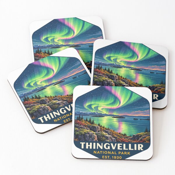 Item preview, Thingvellir National Park Iceland – Vintage Nordic Wilderness Adventure designed and sold by Gideon Emmerich.