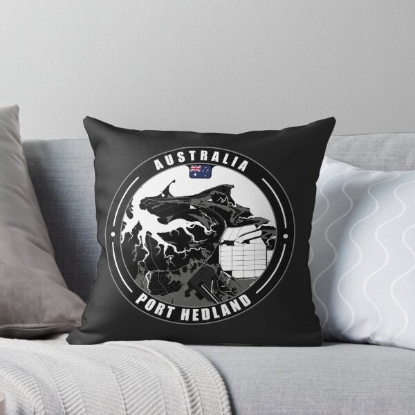 Item preview, Port Hedland Australia City Map  designed and sold by Thistle-TShop.