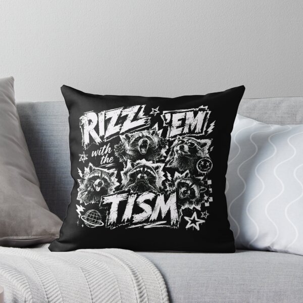 Artikelvorschau, Rizz Em With The Tism Autism Neurodivergent Meme Slang entworfen und verkauft von JonesFlora2025.