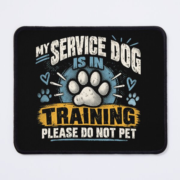 Item preview, My Service Dog Is In Training Please Do Not Pet Service Dog Handler Awareness designed and sold by RetroMini2026.