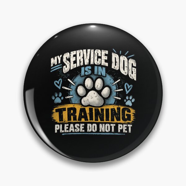 Item preview, My Service Dog Is In Training Please Do Not Pet Service Dog Handler Awareness designed and sold by RetroMini2026.