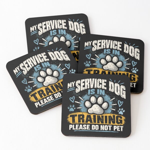 Item preview, My Service Dog Is In Training Please Do Not Pet Service Dog Handler Awareness designed and sold by RetroMini2026.