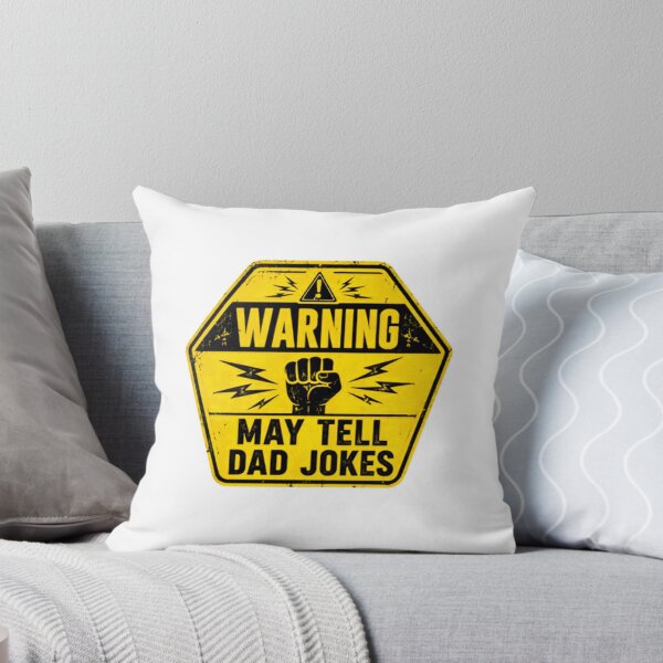 Item preview, Warning May Tell Dad Jokes Father Humor Gift designed and sold by HumansStuck12.