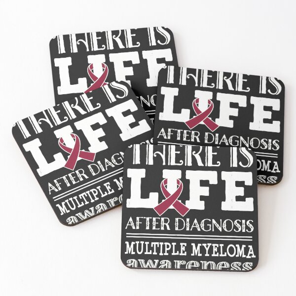 Item preview, Multiple Myeloma Awareness Life Burgundy Ribbon designed and sold by YarningsandYear.