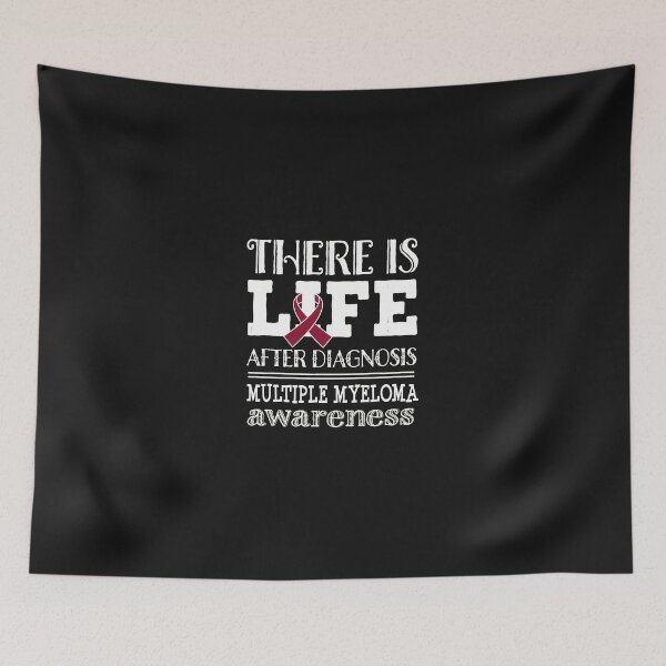 Item preview, Multiple Myeloma Awareness Life Burgundy Ribbon designed and sold by YarningsandYear.