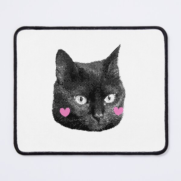 Item preview, Black Cat Hearts Cute Kitty Lover Feline Owner designed and sold by SkeletonsDanger.