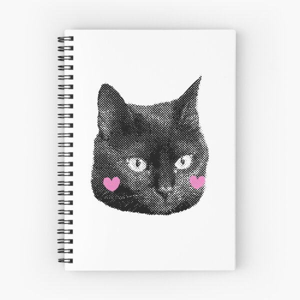 Item preview, Black Cat Hearts Cute Kitty Lover Feline Owner designed and sold by SkeletonsDanger.