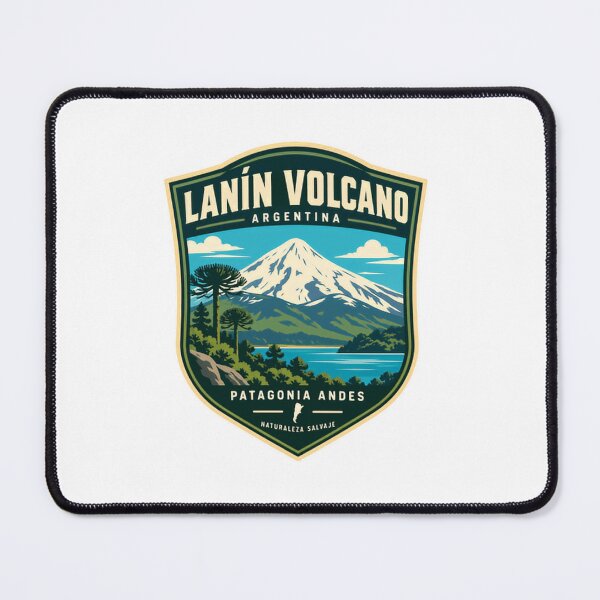 Item preview, Lanín Volcano Argentina Patagonia Andes Naturaleza Salvaje Mountain Travel Souvenir designed and sold by Simsimah26Parks.