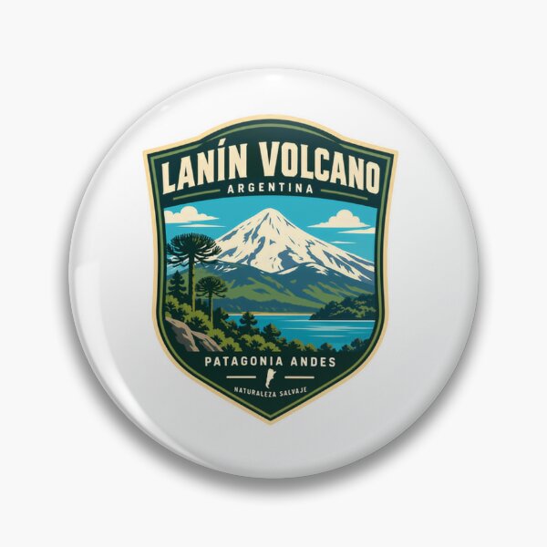 Item preview, Lanín Volcano Argentina Patagonia Andes Naturaleza Salvaje Mountain Travel Souvenir designed and sold by Simsimah26Parks.