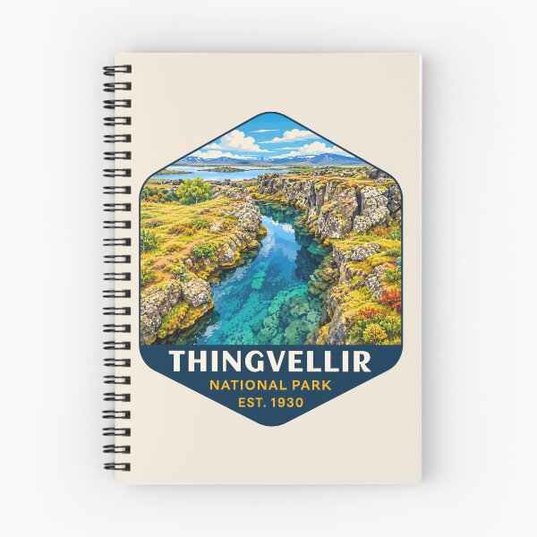 Item preview, Thingvellir National Park Iceland – Vintage Nordic Wilderness Adventure designed and sold by Gideon Emmerich.