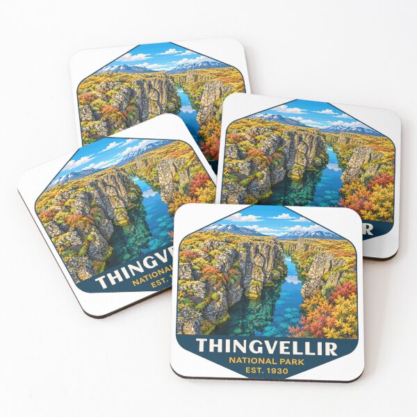 Item preview, Thingvellir National Park Iceland – Vintage Nordic Wilderness Adventure designed and sold by Gideon Emmerich.