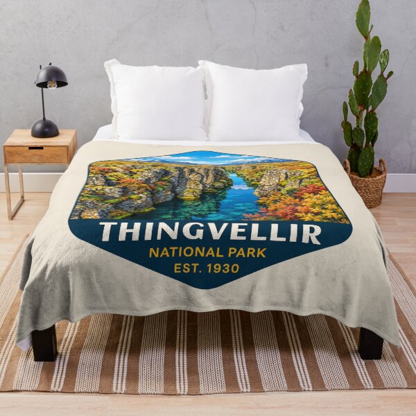 Item preview, Thingvellir National Park Iceland – Vintage Nordic Wilderness Adventure designed and sold by Gideon Emmerich.