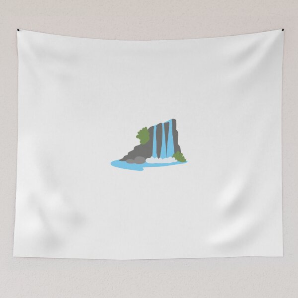 Item preview, Waterfall Nature Landscape Outdoors Adventure Hiker Traveler designed and sold by Star3NowForMe.
