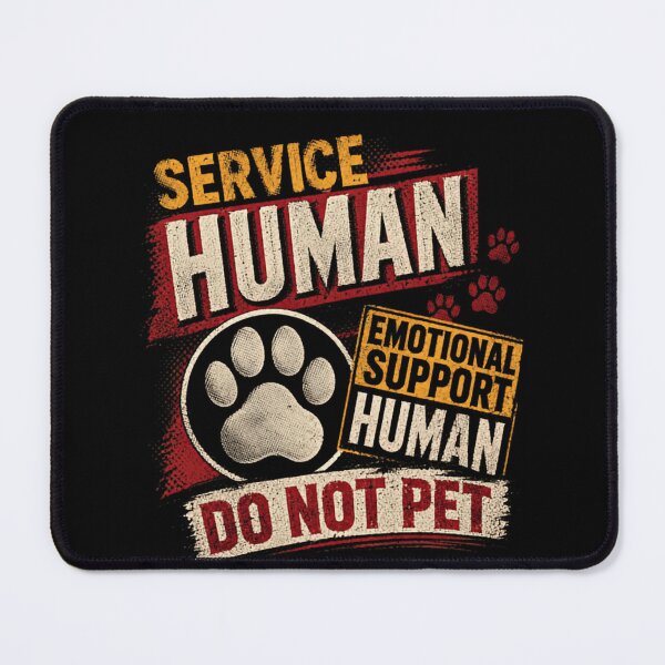 Item preview, Service Human Emotional Support Human Do Not Pet Service Animal Handler designed and sold by JonesFlora2025.