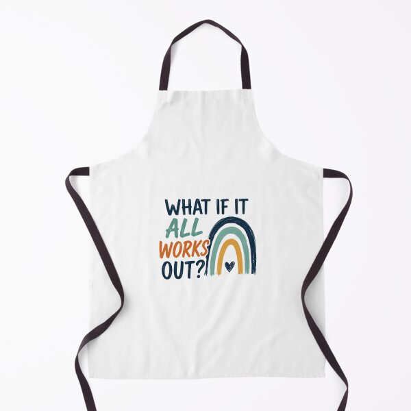 Item preview, What If It All Works Out?! Positive Quote Encouragement Hope Motivation designed and sold by SkeletonsDanger.
