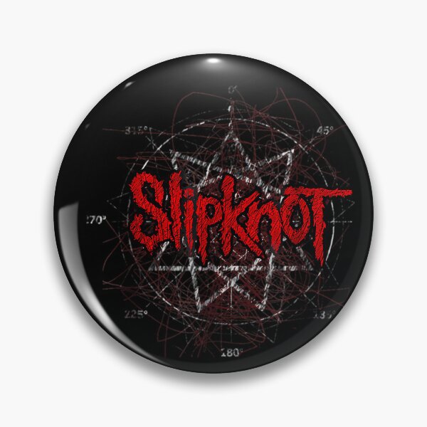 Item preview, Slipknot Nonagram Red Scribble designed and sold by El-Jawhara.