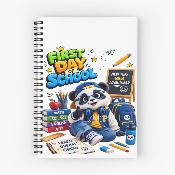 Item preview, Panda Back to School  designed and sold by 4U---Store.