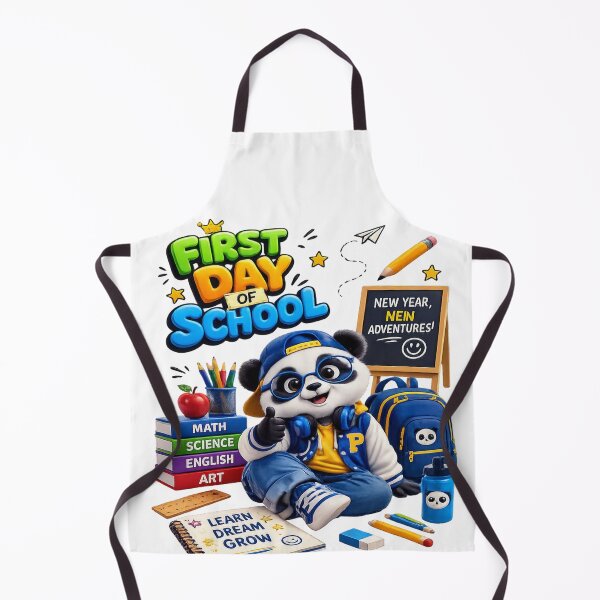 Aperçu de l'œuvre Panda Rentrée des classes créée et vendue par 4U---Store.