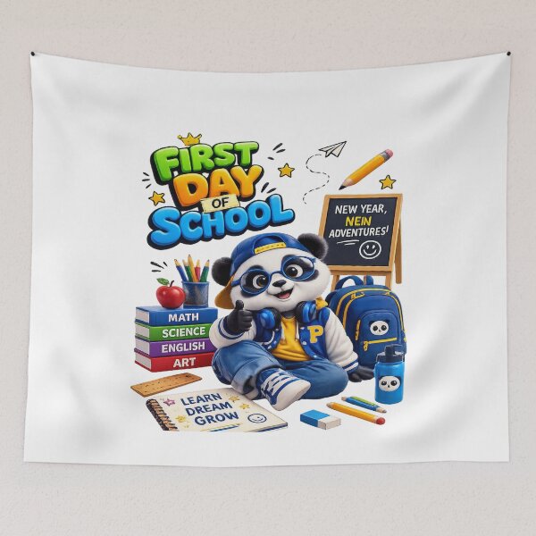Item preview, Panda Back to School  designed and sold by 4U---Store.