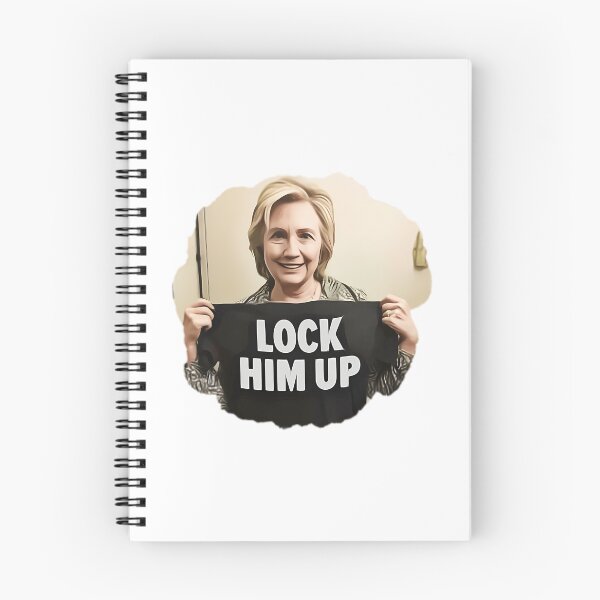 Item preview, Lock Him Up Funny Anti Trump Hillary Clinton designed and sold by ZahiraFi-reston.