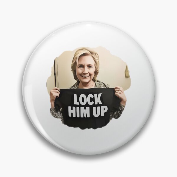 Item preview, Lock Him Up Funny Anti Trump Hillary Clinton designed and sold by ZahiraFi-reston.