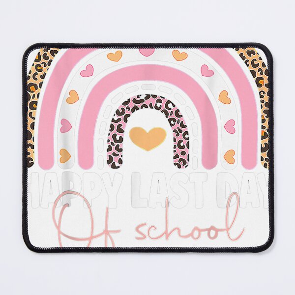 Item preview, Happy Last Day of School Student and Teacher Leopard Rainbow designed and sold by Foroirebouti.