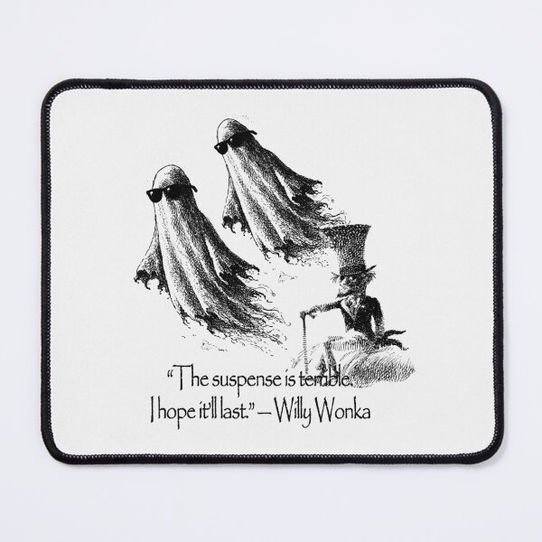 Item preview, Halloween Boo Suspense of Willy Wonka Black designed and sold by Goldy_Stuff.