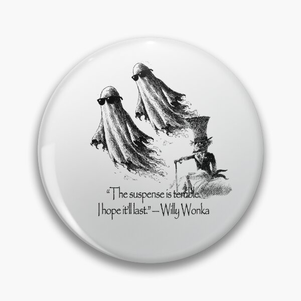 Item preview, Halloween Boo Suspense of Willy Wonka Black designed and sold by Goldy_Stuff.