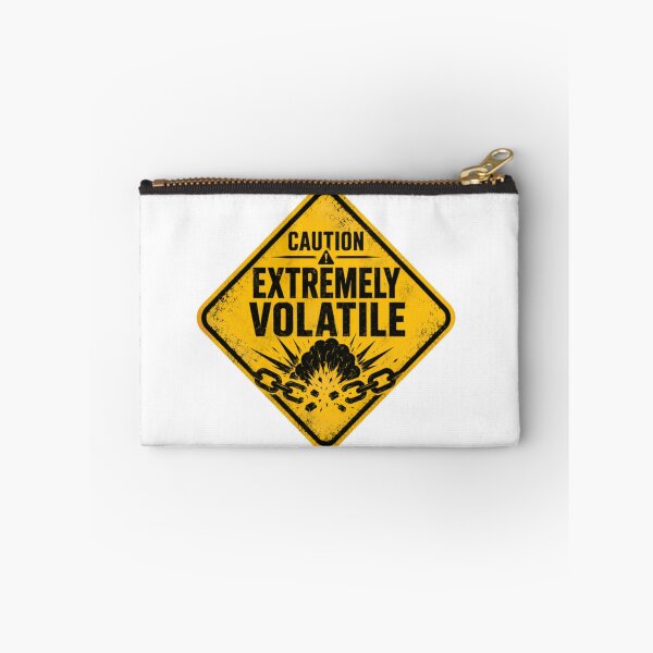 Item preview, Caution Extremely Volatile Personality Warning Humor designed and sold by HumansStuck12.