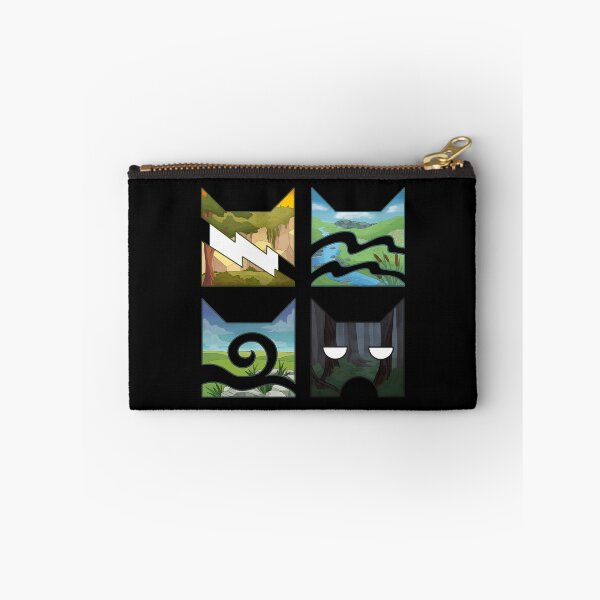 Item preview, Four Clan Elementss Felines Silhouettes  designed and sold by Goodimoodshop.