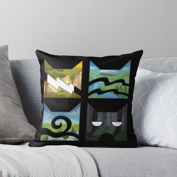 Item preview, Four Clan Elementss Felines Silhouettes  designed and sold by Goodimoodshop.