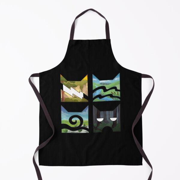 Aperçu de l'œuvre Silhouettes des félins des quatre clans créée et vendue par Goodimoodshop.