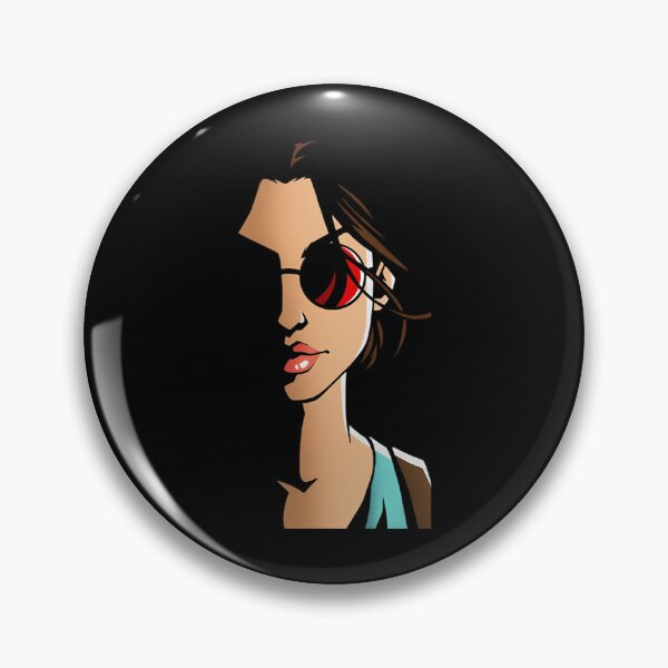 Item preview, Lara Croft Half Face Design High Quality designed and sold by bsalaub-.