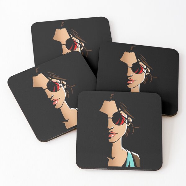 Item preview, Lara Croft Half Face Design High Quality designed and sold by bsalaub-.