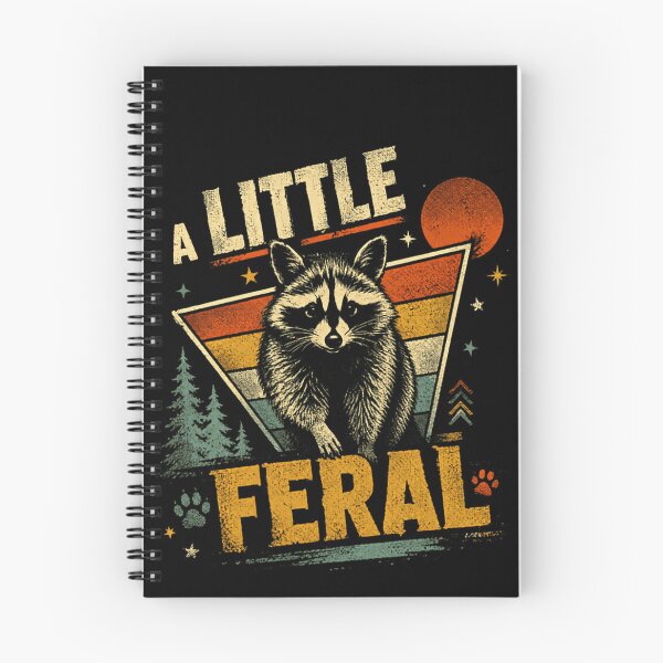 Item preview, A Little Feral Raccoon Wildlife Outdoor Nature Lover designed and sold by JonesFlora2025.