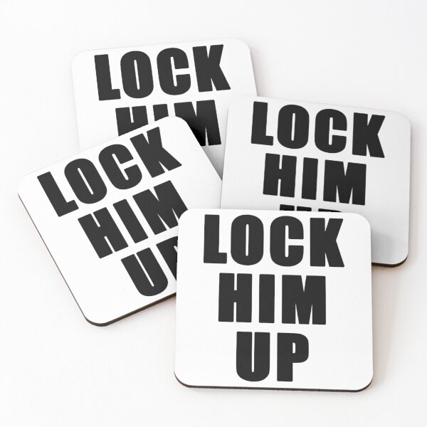 Item preview, Lock Him Up Lock Trump Up designed and sold by ZahiraFi-reston.