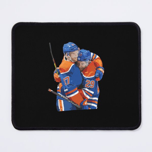 Item preview, Dynamic Hockey Duo Celebration Art designed and sold by NICHONING12.