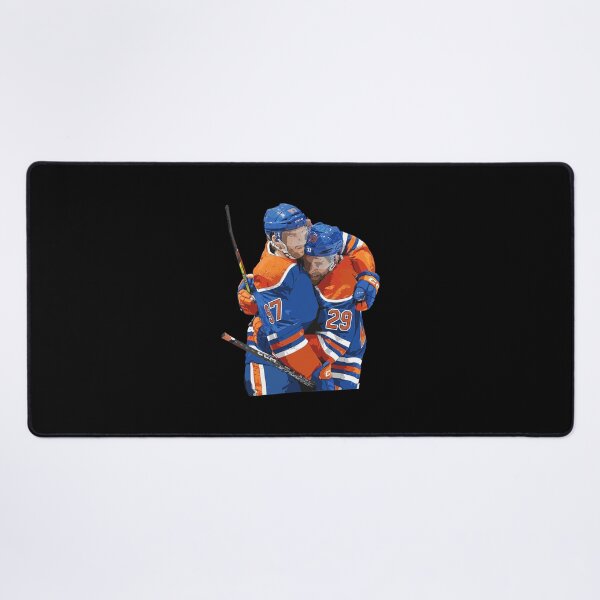 Item preview, Dynamic Hockey Duo Celebration Art designed and sold by NICHONING12.