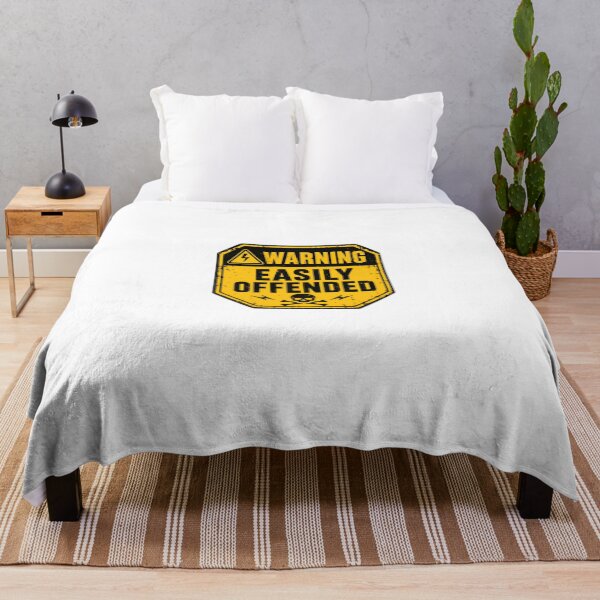 Item preview, Warning Easily Offended Sarcastic Humor Personality Statement designed and sold by HumansStuck12.