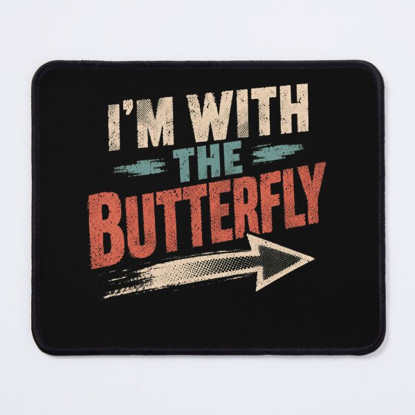 Item preview, I'm With The Butterfly Nature Enthusiast Lover designed and sold by JonesFlora2025.