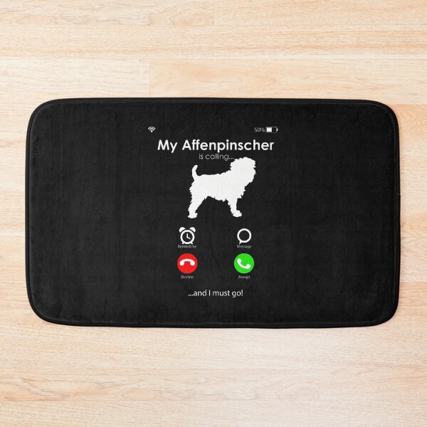 Item preview, My Affenpinscher is Calling - Funny Dog Lover Gift designed and sold by YarningsandYear.