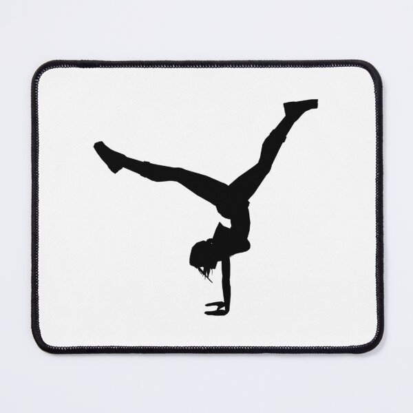 Item preview, Lara Croft Handstand (Angel Of Darkness Silhouette) designed and sold by bsalaub-.