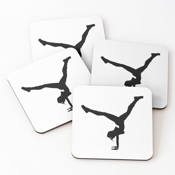 Item preview, Lara Croft Handstand (Angel Of Darkness Silhouette) designed and sold by bsalaub-.