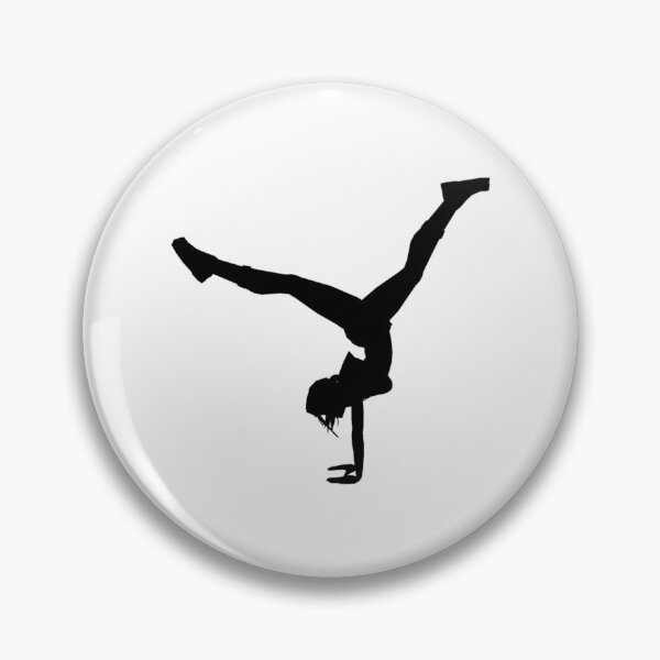 Item preview, Lara Croft Handstand (Angel Of Darkness Silhouette) designed and sold by bsalaub-.