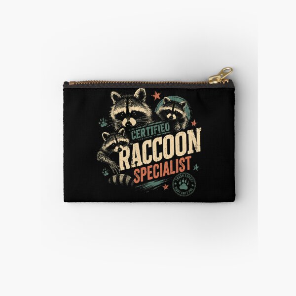 Item preview, Certified Raccoon Specialist Trash Expert Night Shift Pro Raccoon Lover Wildlife designed and sold by JonesFlora2025.