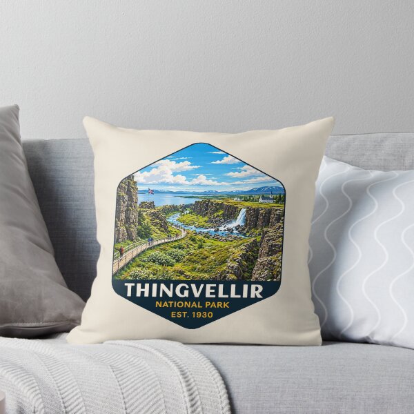 Item preview, Thingvellir National Park Iceland – Vintage Nordic Wilderness Adventure designed and sold by Gideon Emmerich.