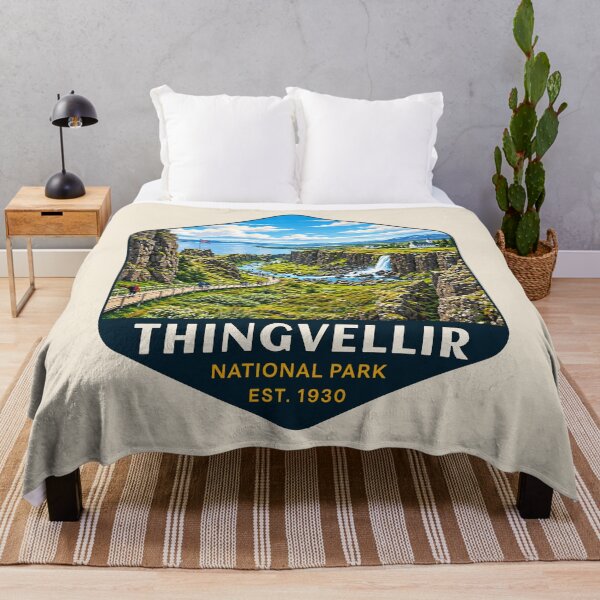 Item preview, Thingvellir National Park Iceland – Vintage Nordic Wilderness Adventure designed and sold by Gideon Emmerich.